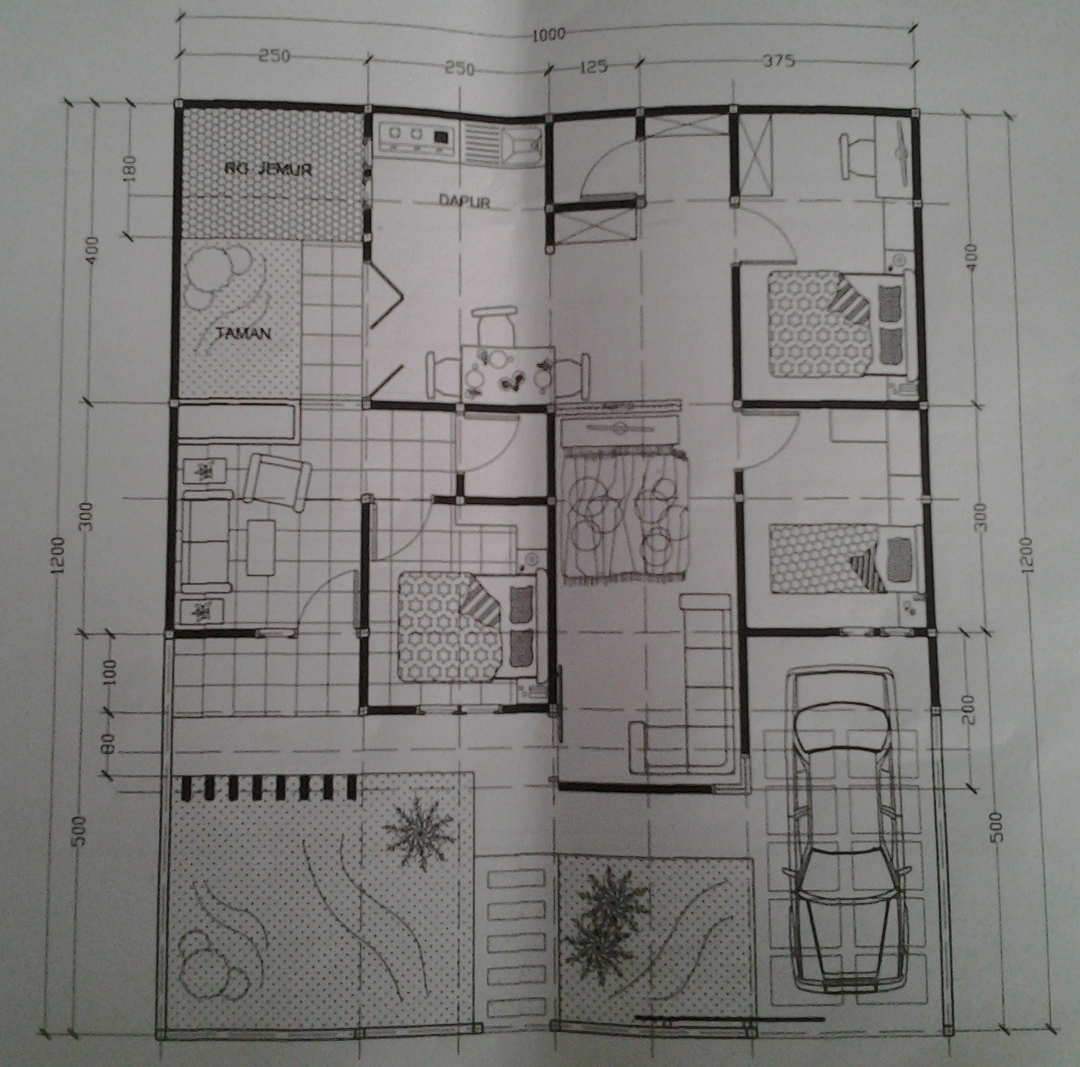 Model Rumah Minimalis 10 X 12 Griya Rumah
